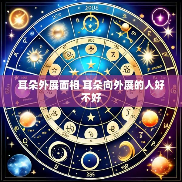 耳朵外展面相 耳朵向外展的人好不好
