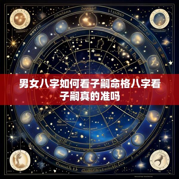 男女八字如何看子嗣命格八字看子嗣真的准吗