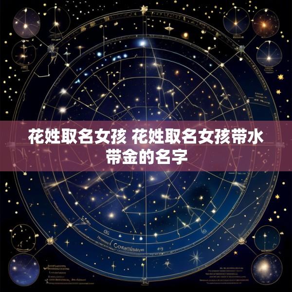 花姓取名女孩 花姓取名女孩带水带金的名字