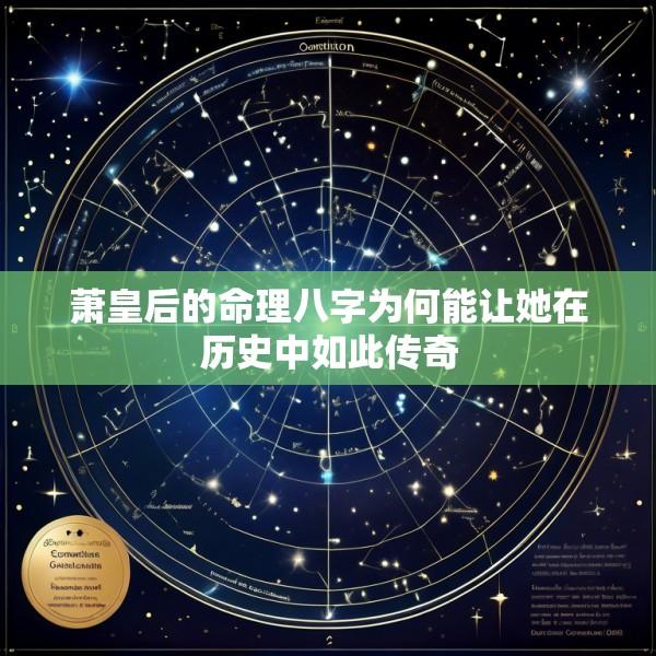萧皇后的命理八字为何能让她在历史中如此传奇