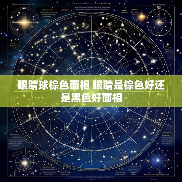 眼睛球棕色面相 眼睛是棕色好还是黑色好面相