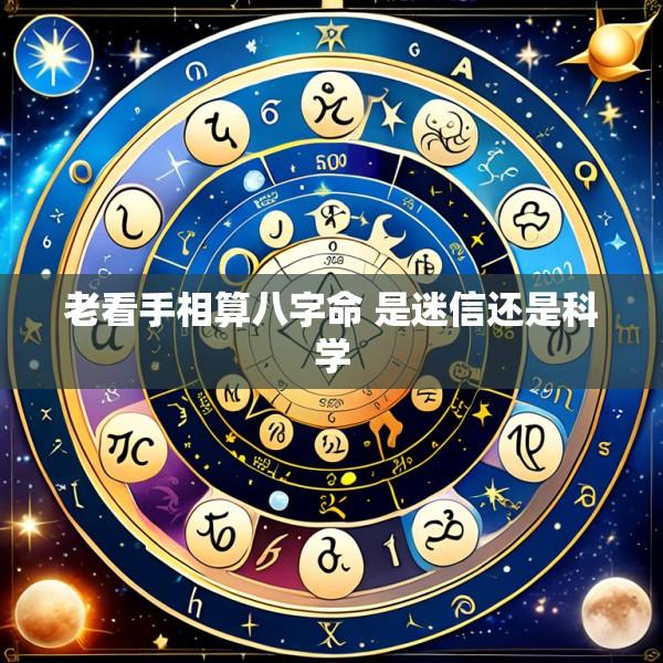 老看手相算八字命 是迷信还是科学