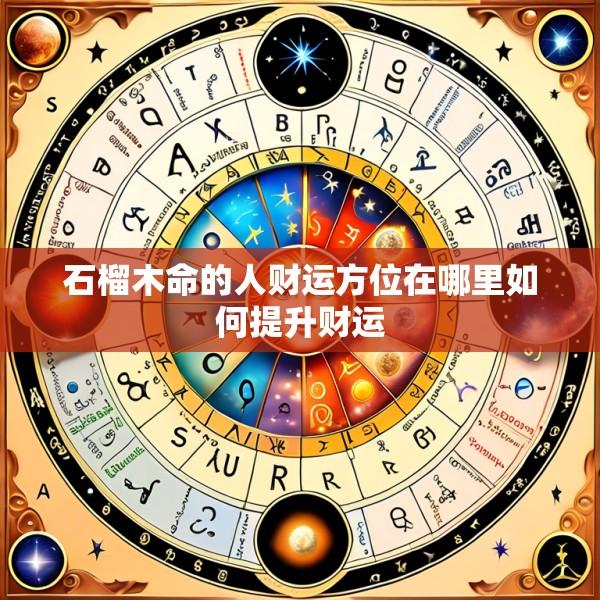 石榴木命的人财运方位在哪里如何提升财运