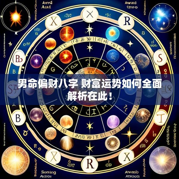 男命偏财八字 财富运势如何全面解析在此！