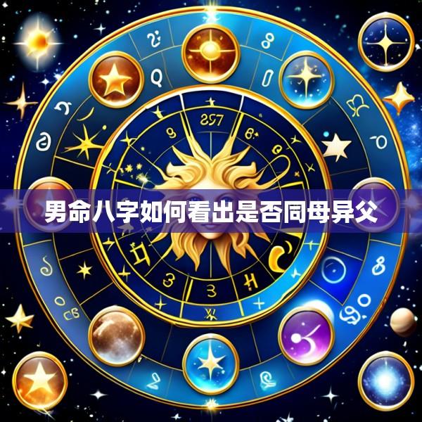 男命八字如何看出是否同母异父