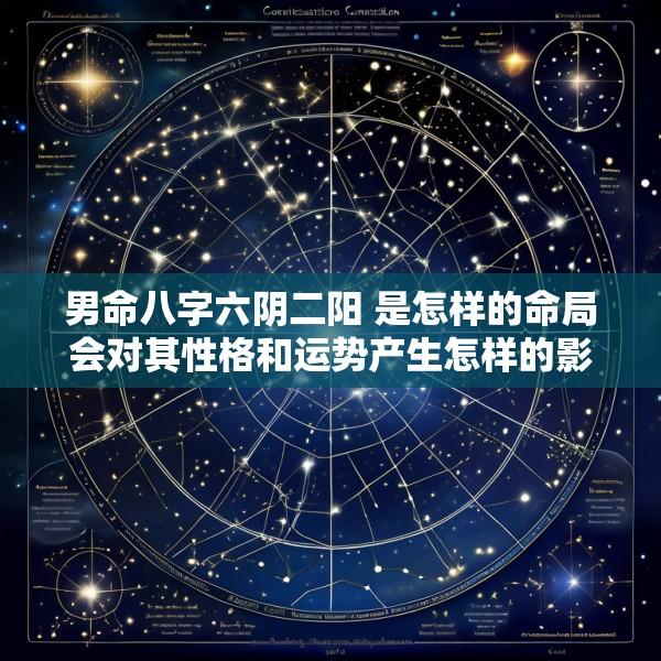 男命八字六阴二阳 是怎样的命局会对其性格和运势产生怎样的影响