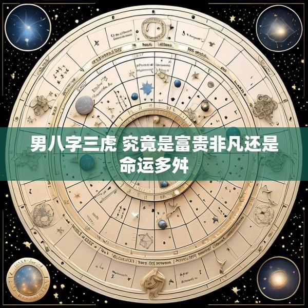 男八字三虎 究竟是富贵非凡还是命运多舛