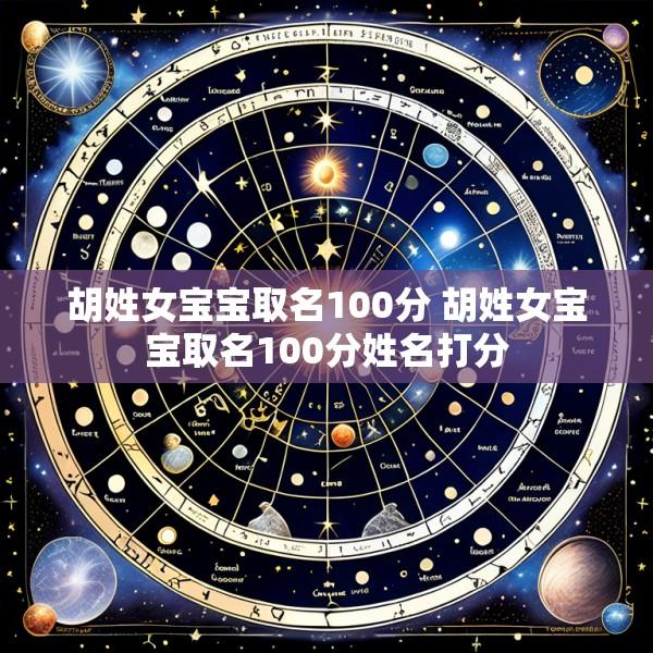 胡姓女宝宝取名100分 胡姓女宝宝取名100分姓名打分