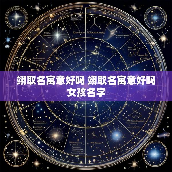 翊取名寓意好吗 翊取名寓意好吗女孩名字
