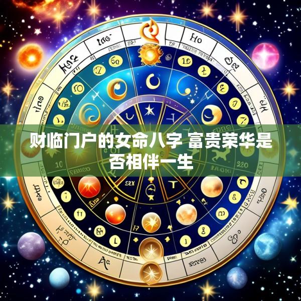 财临门户的女命八字 富贵荣华是否相伴一生
