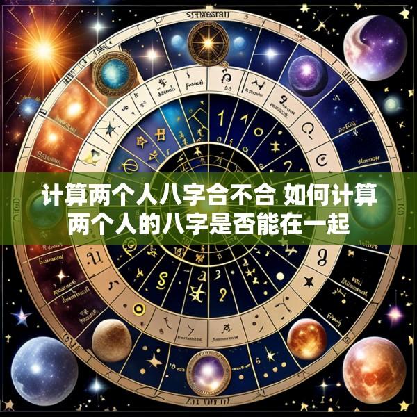 计算两个人八字合不合 如何计算两个人的八字是否能在一起