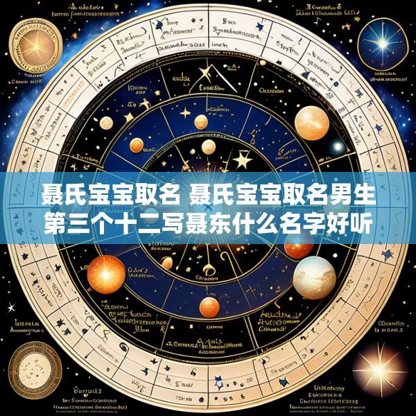聂氏宝宝取名 聂氏宝宝取名男生第三个十二写聂东什么名字好听