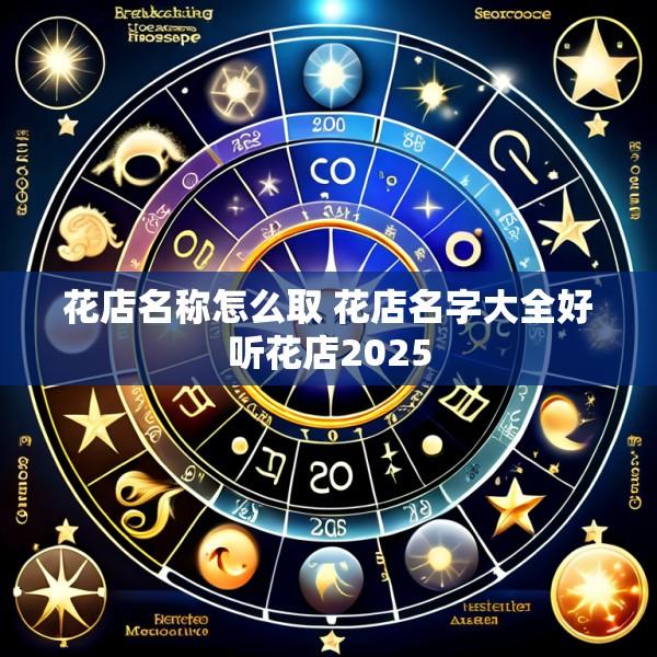 花店名称怎么取 花店名字大全好听花店2025