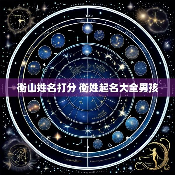 衡山姓名打分 衡姓起名大全男孩