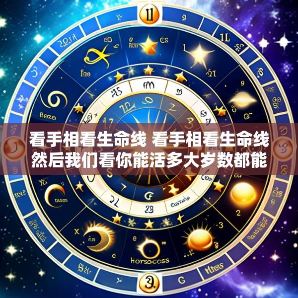 看手相看生命线 看手相看生命线然后我们看你能活多大岁数都能是真的吗