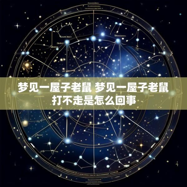 梦见一屋子老鼠 梦见一屋子老鼠打不走是怎么回事