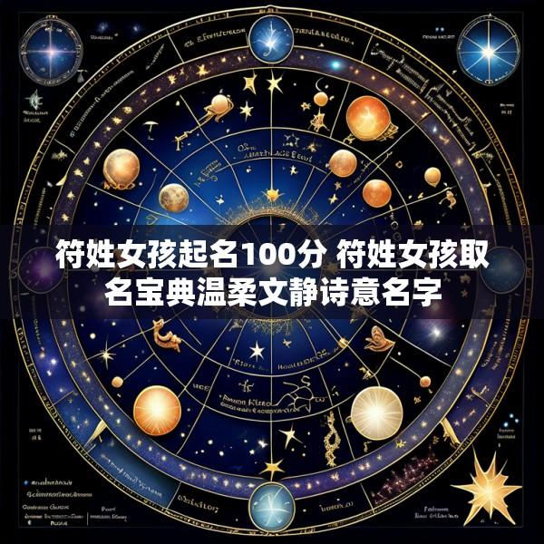 符姓女孩起名100分 符姓女孩取名宝典温柔文静诗意名字