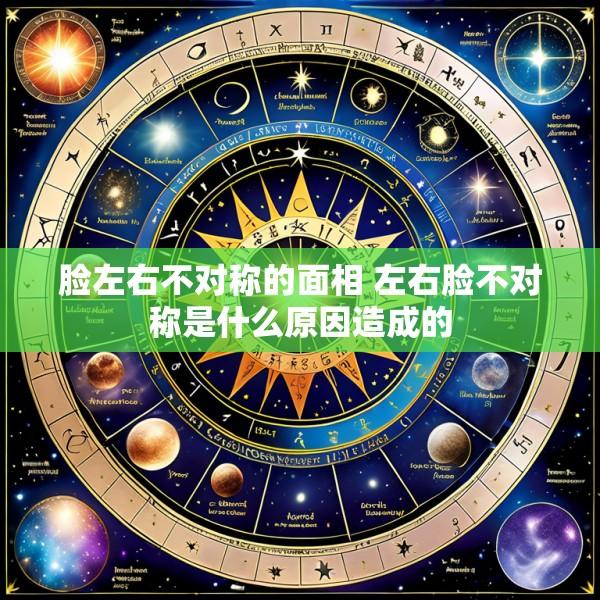 脸左右不对称的面相 左右脸不对称是什么原因造成的