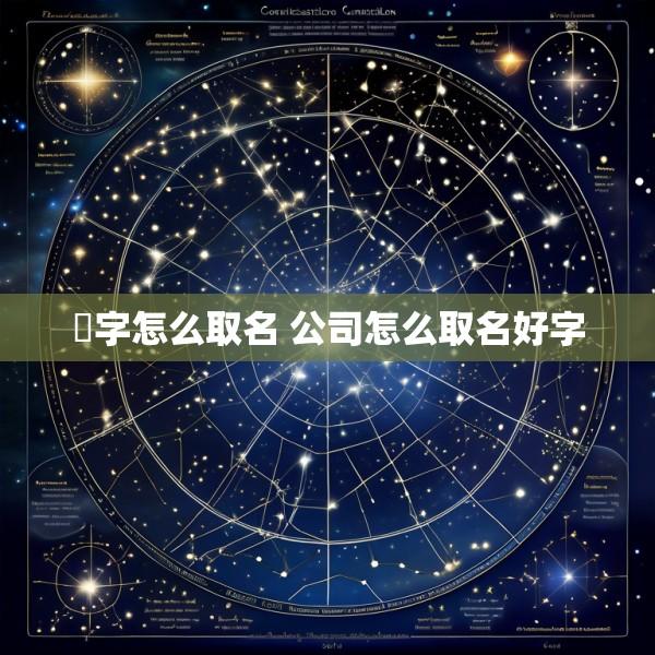 洣字怎么取名 公司怎么取名好字