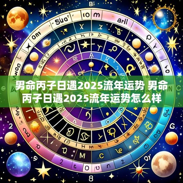 男命丙子日遇2025流年运势 男命丙子日遇2025流年运势怎么样