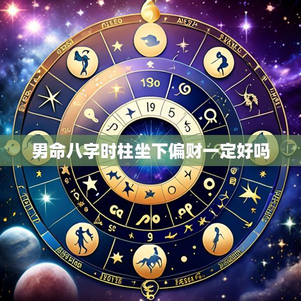 男命八字时柱坐下偏财一定好吗