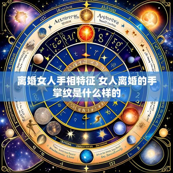 离婚女人手相特征 女人离婚的手掌纹是什么样的