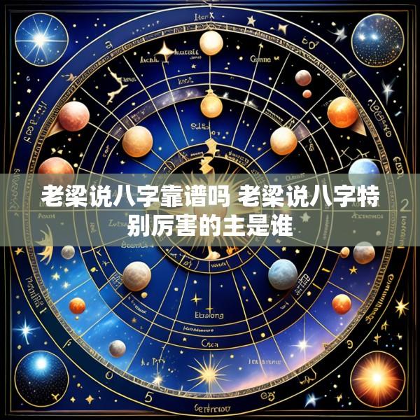 老梁说八字靠谱吗 老梁说八字特别厉害的主是谁