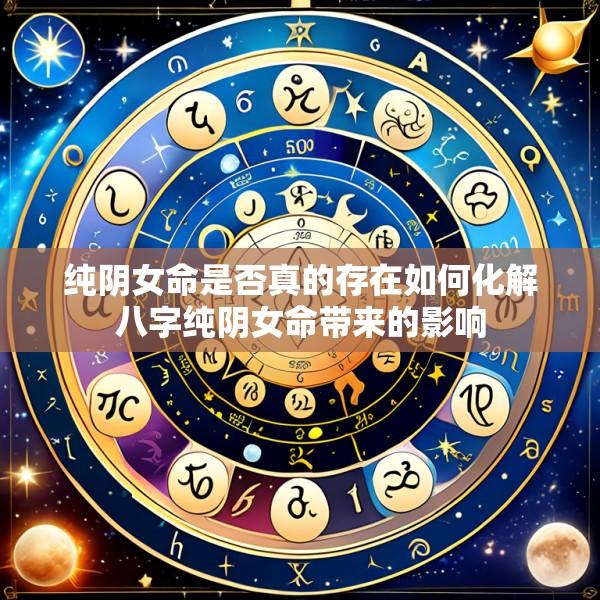 纯阴女命是否真的存在如何化解八字纯阴女命带来的影响