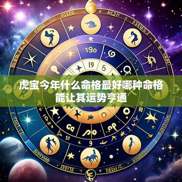 虎宝今年什么命格最好哪种命格能让其运势亨通