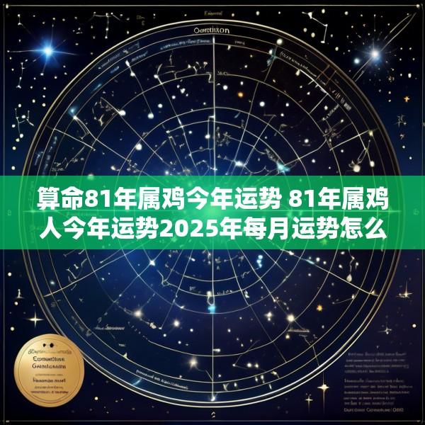 算命81年属鸡今年运势 81年属鸡人今年运势2025年每月运势怎么防小人