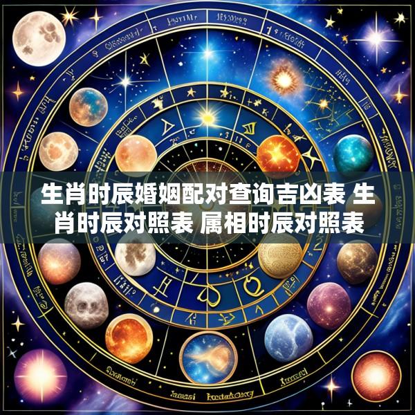 生肖时辰婚姻配对查询吉凶表 生肖时辰对照表 属相时辰对照表