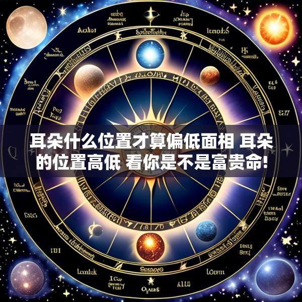 耳朵什么位置才算偏低面相 耳朵的位置高低 看你是不是富贵命!