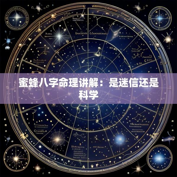 蜜蜂八字命理讲解:是迷信还是科学