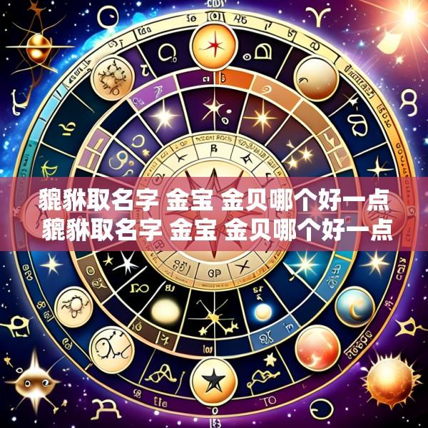 貔貅取名字 金宝 金贝哪个好一点 貔貅取名字 金宝 金贝哪个好一点一点的
