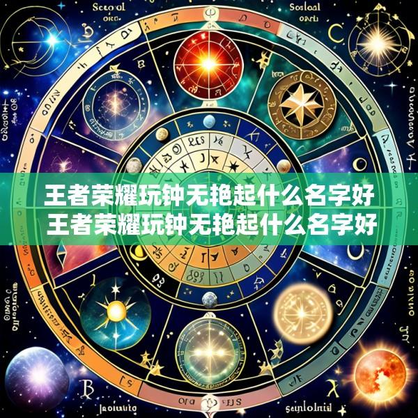 王者荣耀玩钟无艳起什么名字好 王者荣耀玩钟无艳起什么名字好一点