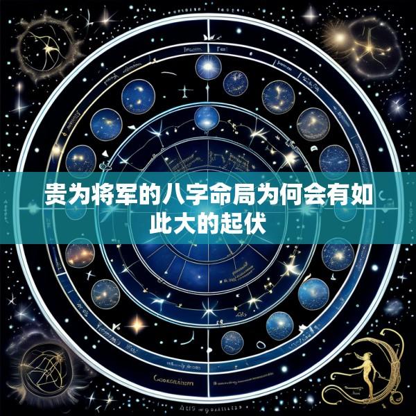 贵为将军的八字命局为何会有如此大的起伏