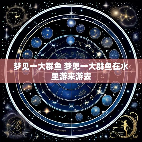 梦见一大群鱼 梦见一大群鱼在水里游来游去