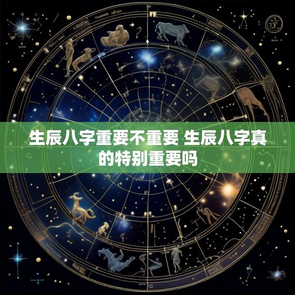 生辰八字重要不重要 生辰八字真的特别重要吗