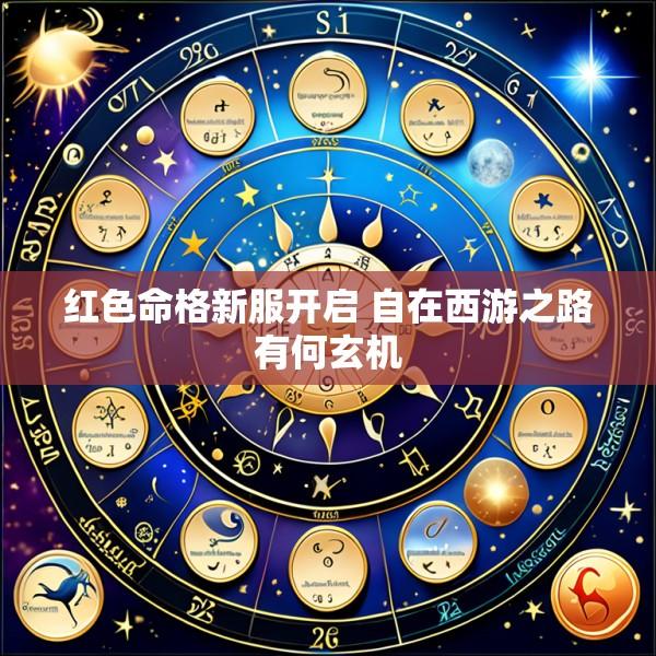 红色命格新服开启 自在西游之路有何玄机