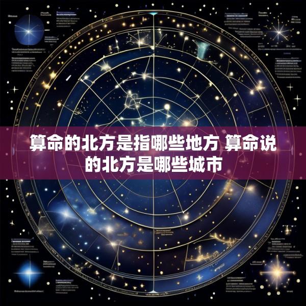 算命的北方是指哪些地方 算命说的北方是哪些城市