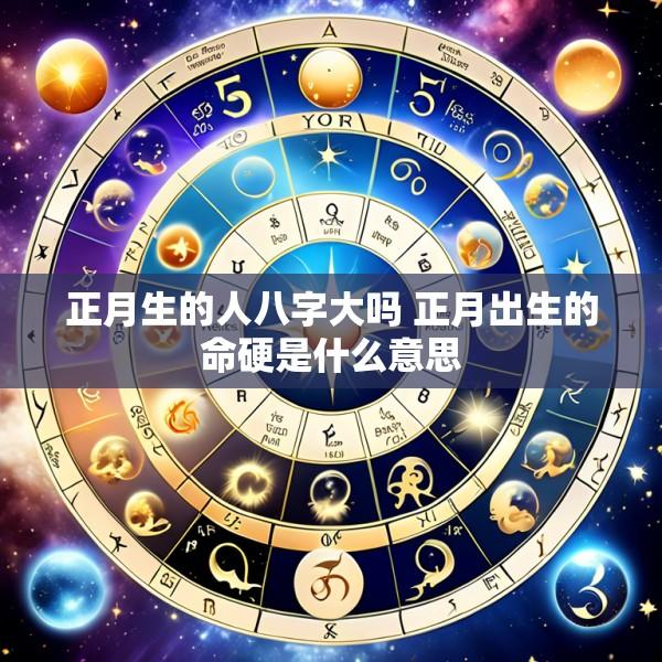 正月生的人八字大吗 正月出生的命硬是什么意思