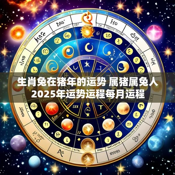 生肖兔在猪年的运势 属猪属兔人2025年运势运程每月运程