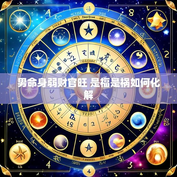 男命身弱财官旺 是福是祸如何化解