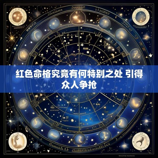 红色命格究竟有何特别之处 引得众人争抢