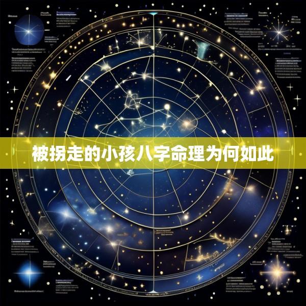 被拐走的小孩八字命理为何如此