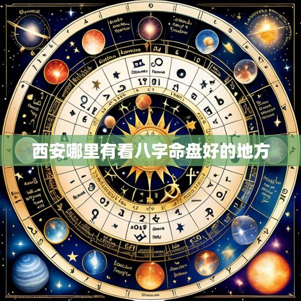 西安哪里有看八字命盘好的地方