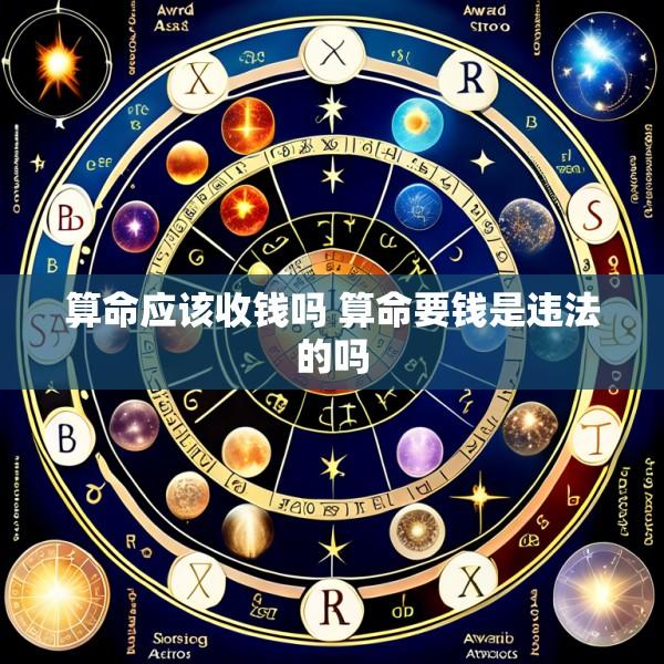 算命应该收钱吗 算命要钱是违法的吗