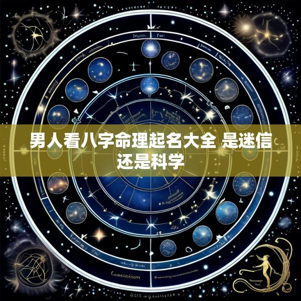 男人看八字命理起名大全 是迷信还是科学