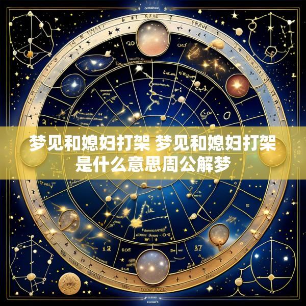 梦见和媳妇打架 梦见和媳妇打架是什么意思周公解梦