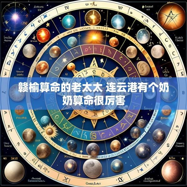 赣榆算命的老太太 连云港有个奶奶算命很厉害